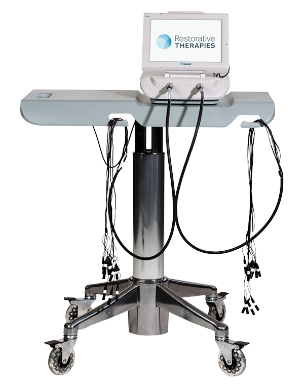 An image of the Xcite2 device by Restorative Therapies.